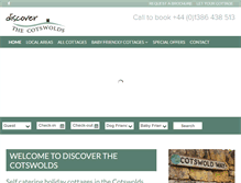 Tablet Screenshot of discoverthecotswolds.com